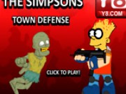 Симпсоны Защита Города от Зомби