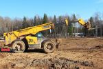 Услуги погрузчика с телескопической стрелой JCB Услуги погрузчика с телескопической стрелой JCB