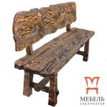 Мебель для бани купить, Скамейка Хвилька Мебель для бани купить, Скамейка Хвилька