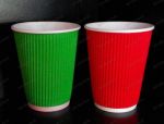 Одноразовые гофрированные стаканчики - фото 2