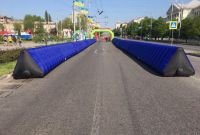 Надувний паркан Inflatable fence піт-уолл - фото 7