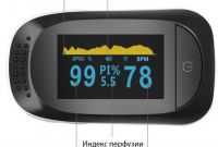 Пульсоксиметр на палец IMDK C101A2 Black Оригинал - фото 1