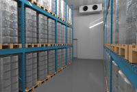 Камера заморозки/хранения молочной продукции - установка с оборудованием под ключ - фото 1