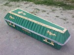 Гробы обитые тканью - фото 3