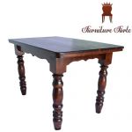 Столи дерев'яні для кухні, Стіл 120 x 75 (4 ноги) - фото 2